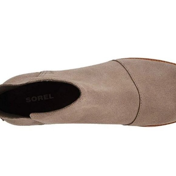 Sorel Women's Cate Cut Out Bootie Waterproof Ankle Boot Ash Brown 6.5 - Picture 3 of 9